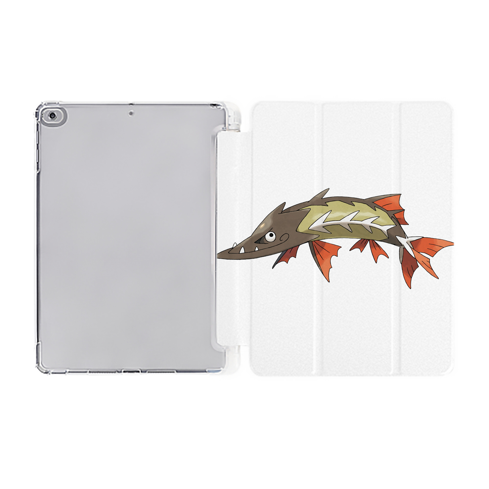 （画像用） ポケットモンスター Pokémon IPad ケース ペン収納付き 三つ折りスタンド PUレザー×シリコン 対応機種9.5/10.5/10.9インチ